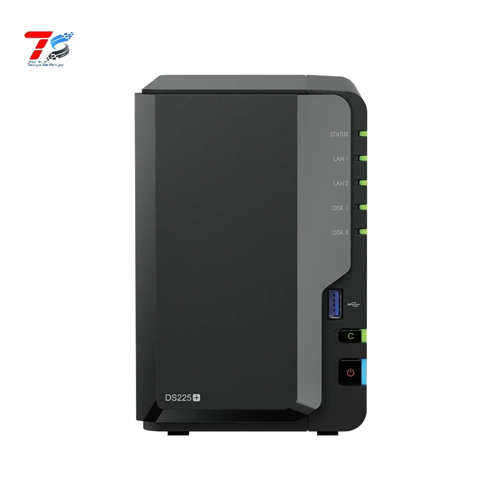 Thiết bị lưu trữ mạng Synology DS225+ 2-bay Plus series model